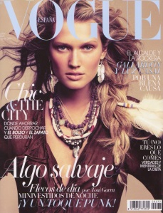 Vogue Spain April 2011 Toni Garrn by Alexi Lubomirski