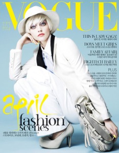 Vogue Korea April 2011 Sasha Pivovarova